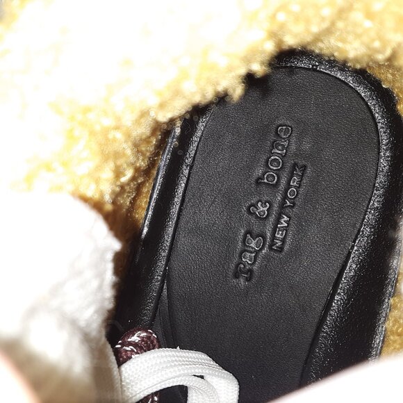 Rag & Bone Retro Hiker Women's Sherpa Boot size 35 US 5M - Picture 7 of 12